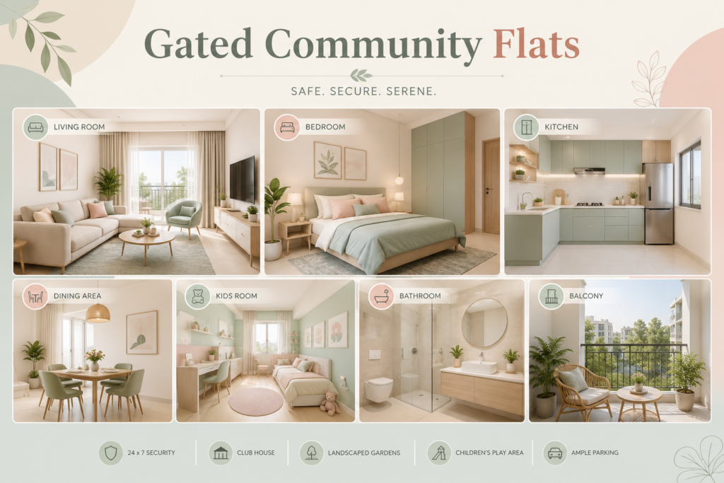 Gated Community Flats